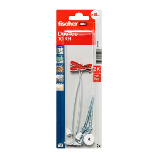 fischer Nylon-Kippdübel DuoTec 10 RH K mit Rundhaken