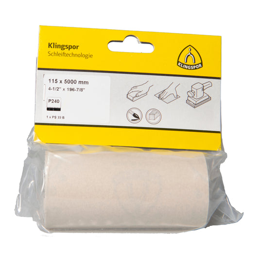 Klingspor Schleifpapier PS 33 B Rolle