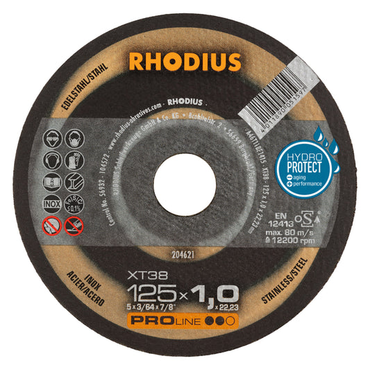 Rhodius XT 38 Trennscheibe Ø 125 x 1,0 mm